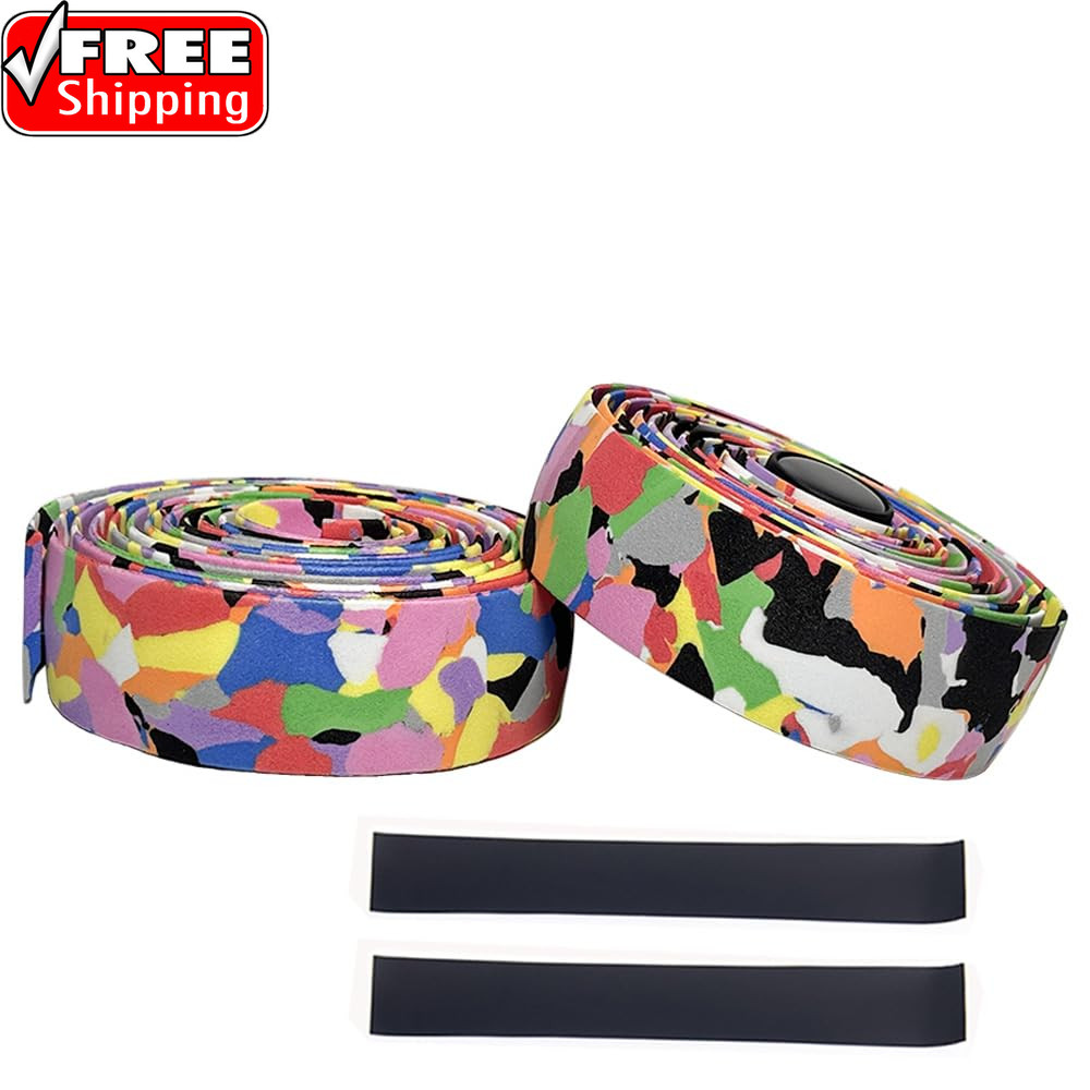Handlebar Tape for Road Bike Super Soft EVA Foam Bicycle Bar Tapes Grip Shock Ab