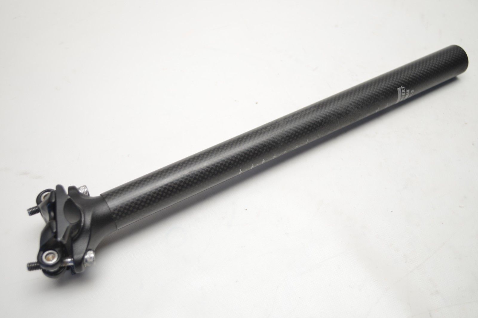 PROMAX CARBON 27.2 MM DOUBLE BOLT BICYCLE ‘0’ MM OFF-SET SEAT POST 360 MM