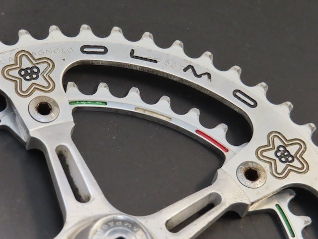 170mm x 144 bcd Campagnolo Super Record Olmo Pantograph Cranset 52/42 Italy 1982