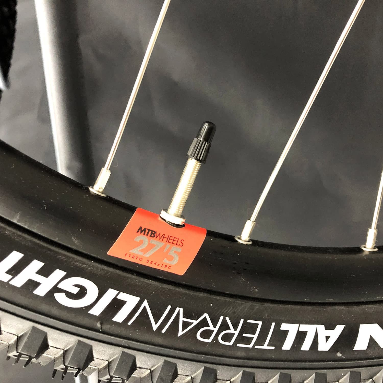 Black Presta Valve caps Plastic Bike presta valve stem caps,