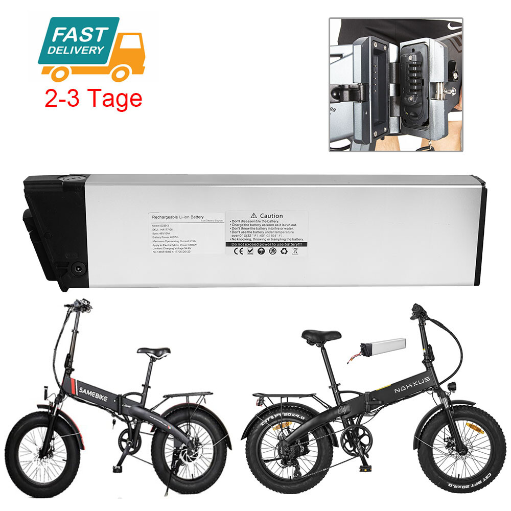 Electric Bike 48v Battery 10ah Battery Pack for Samebike SAMEBIKE 20lvxd30 Lo26