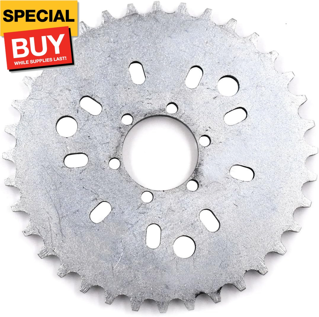 New Wheel Sprocket 36T 36 Tooth Motorized Gas Cycle Bicycle 50cc 60cc 80cc