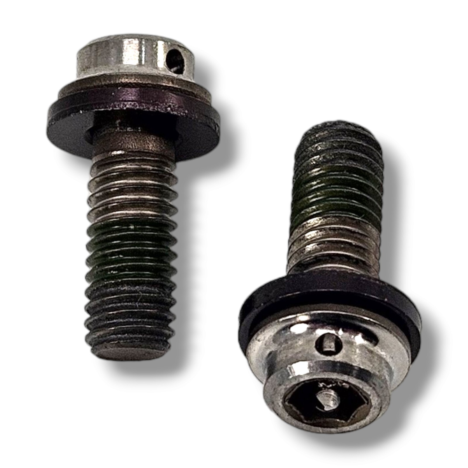 (1 Pair) SHIMANO XTR BR-M987 Titanium Caliper Fixing Bolts – M6 x 14.6mm