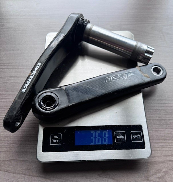 RaceFace Next SL G5 Crankset 175mm Direct Mount 136mm CINCH Spdle Interface 386g