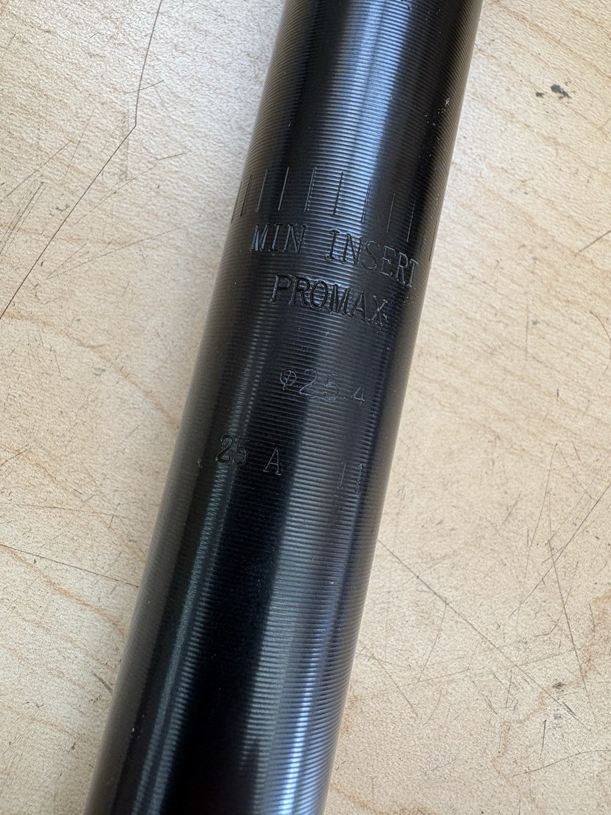 Sunlite Alloy 25.4 X 350mm Seatpost 25mm Offset Black Seat Post