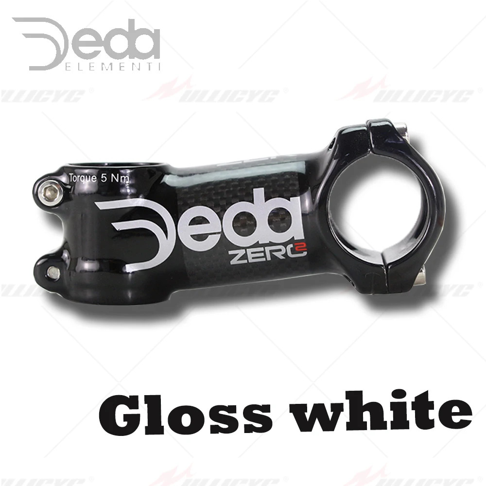 Road MTB Bicycle Stem Bike Handlebar Part 6/17 Degree 60-120mm Gloss Matte