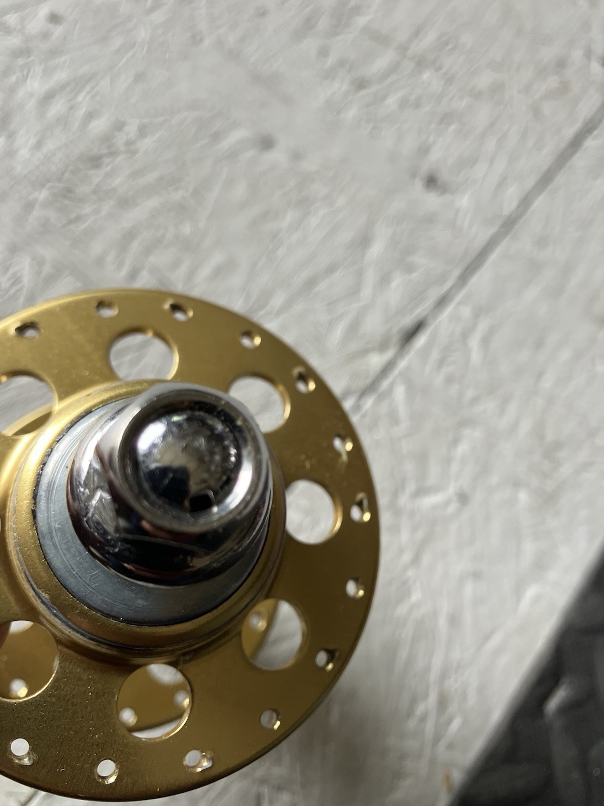Campagnolo Bmx Gold High Flange Rear Hub