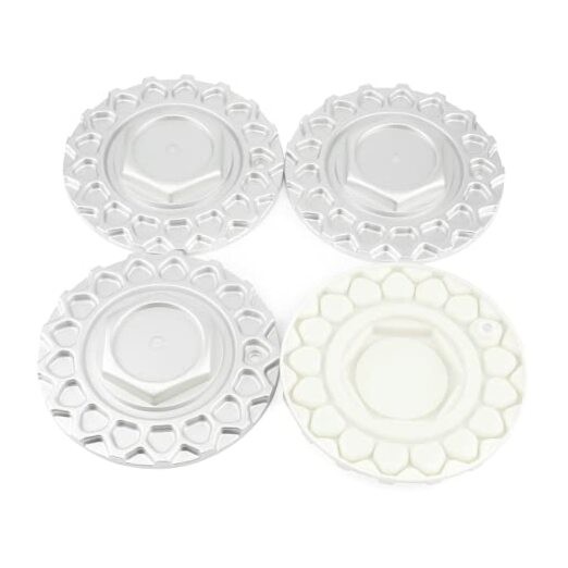 6.61in Wheel Center Caps for BBS RS Racing STR 606 BBS Style 5, Matt Silver