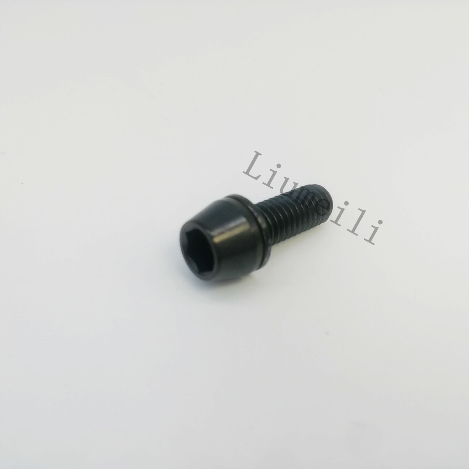 Titanium Ti Bolts Tapered Screws M6x16 18 20 30mm Washers Bicycle Disc Brake