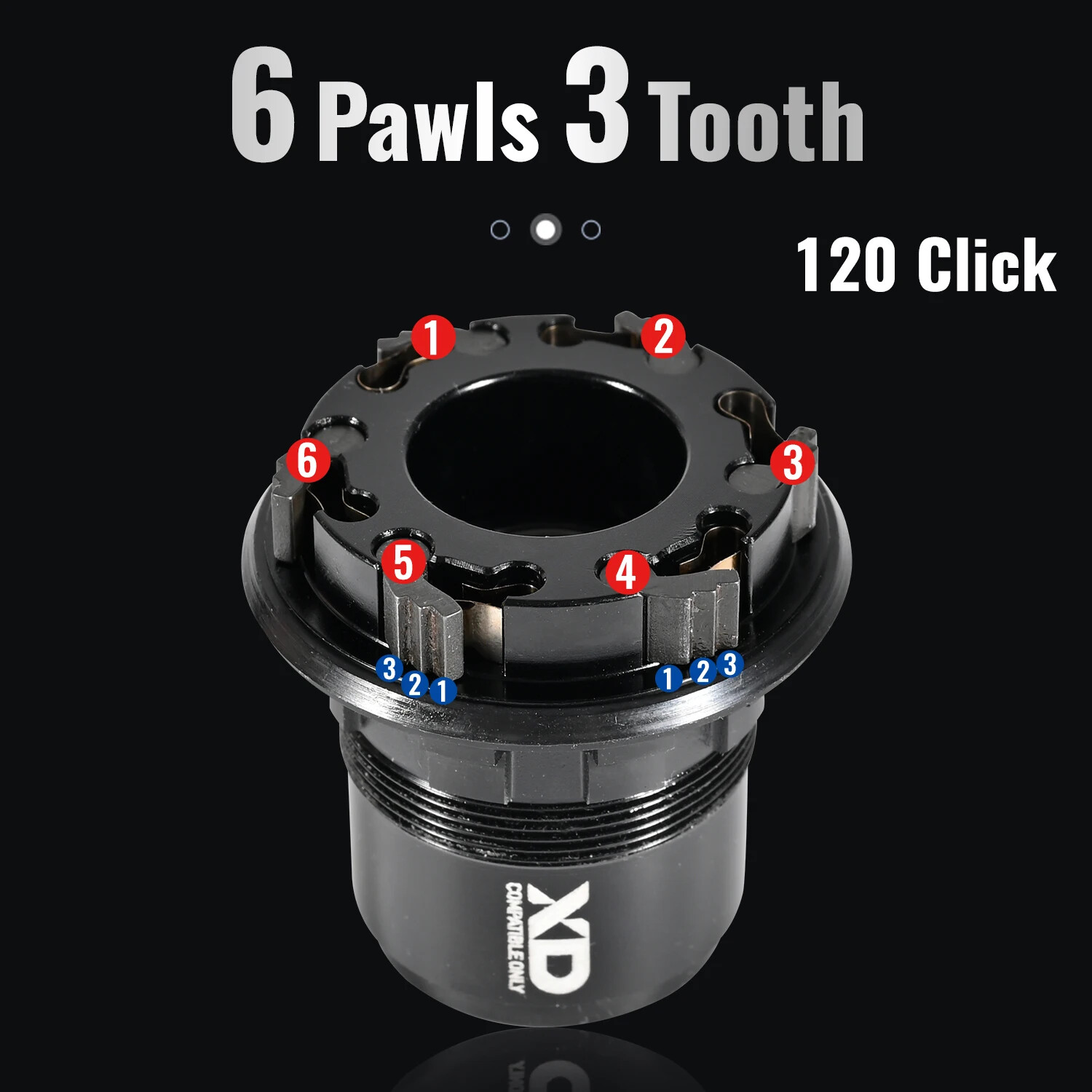 XD HG MS 28/32/36 Holes Mountain Bike Hubs 120Clicks Front 9*100mm Rear 135*10mm