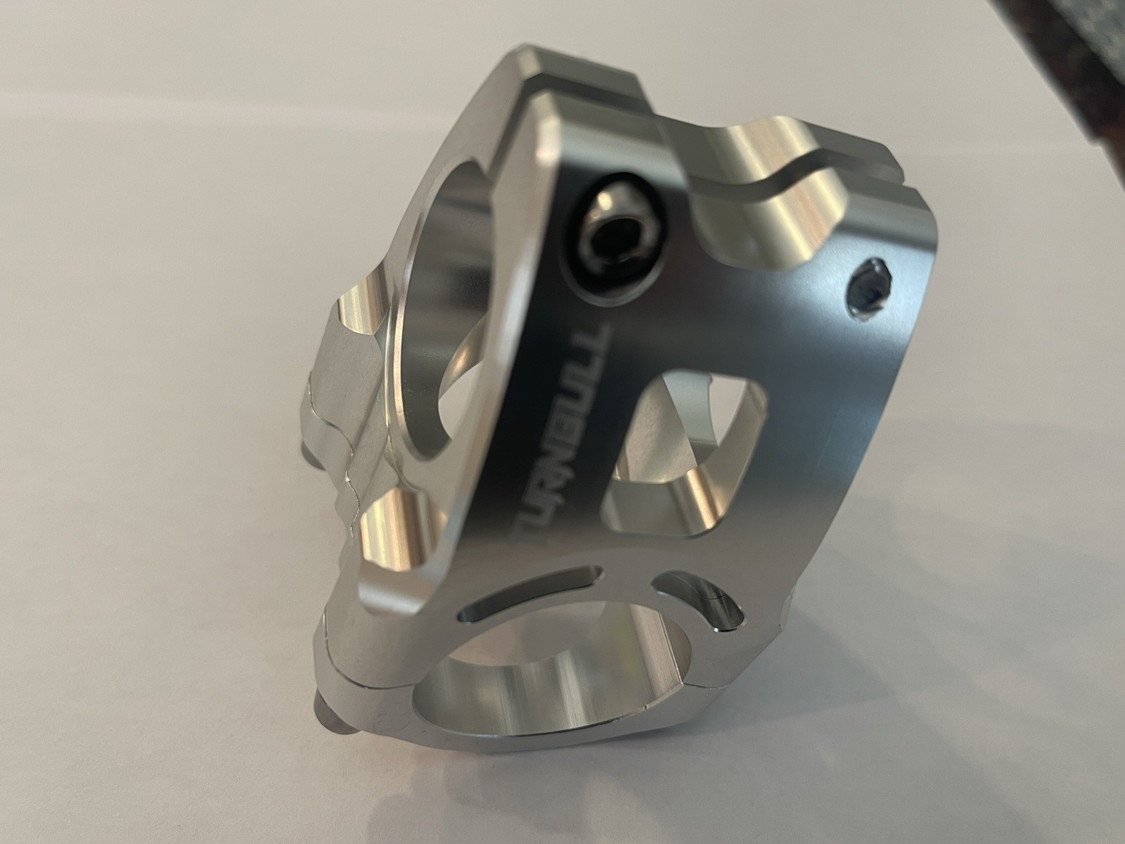Turnbull CNC’d Billet MTB Stem 31.8MM/35MM 0° Silver Heavy Duty