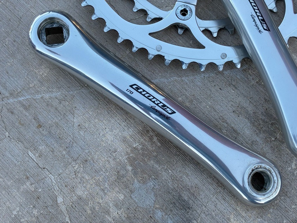 Campagnolo Italy Chorus 10-Speed Double Crankset | 170 mm / 53/39T / EXC