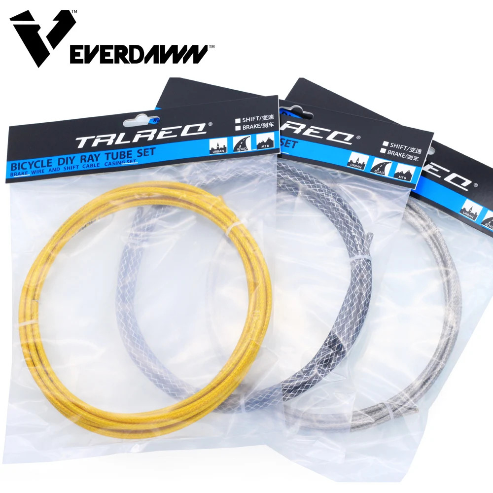Weaving 3 Meters Bicycle Brake Cable Housing 5Mm Bike Shifting Brake Cable Line