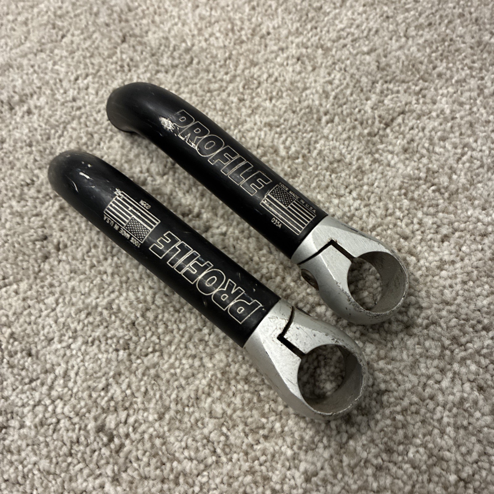 Vintage Profile XC Sierra Short Ski-Bend Bar Ends 90s MTB USA Mountain Bike