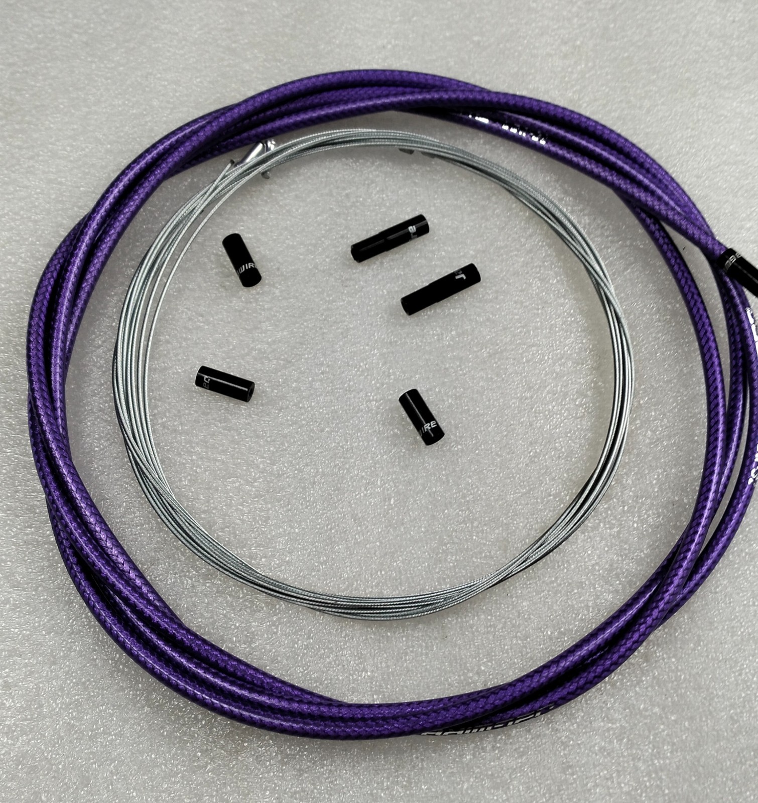 JAGWIRE BRAIDED PURPLE LEX SL SHIFTER HOUSING CABLE KIT SUIT FOR SHIMANO SRAM