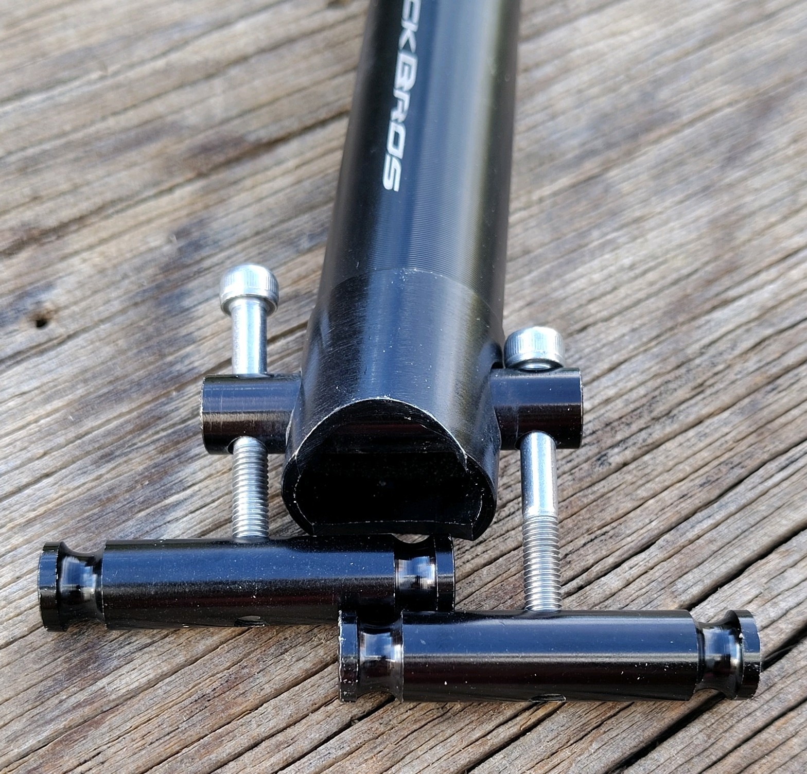 RockBros Seatpost 27.2 mm 350 mm 6061T6 Aluminum Alloy Dual-Bolt