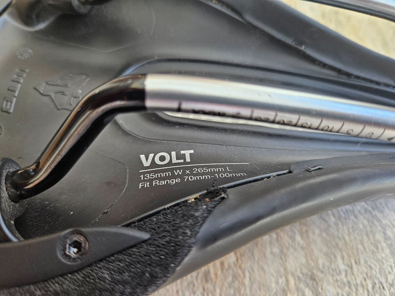 WTB Volt Medium 135mm Narrow Steel Black Bicycle Saddle Seat Cromoloy Unisex