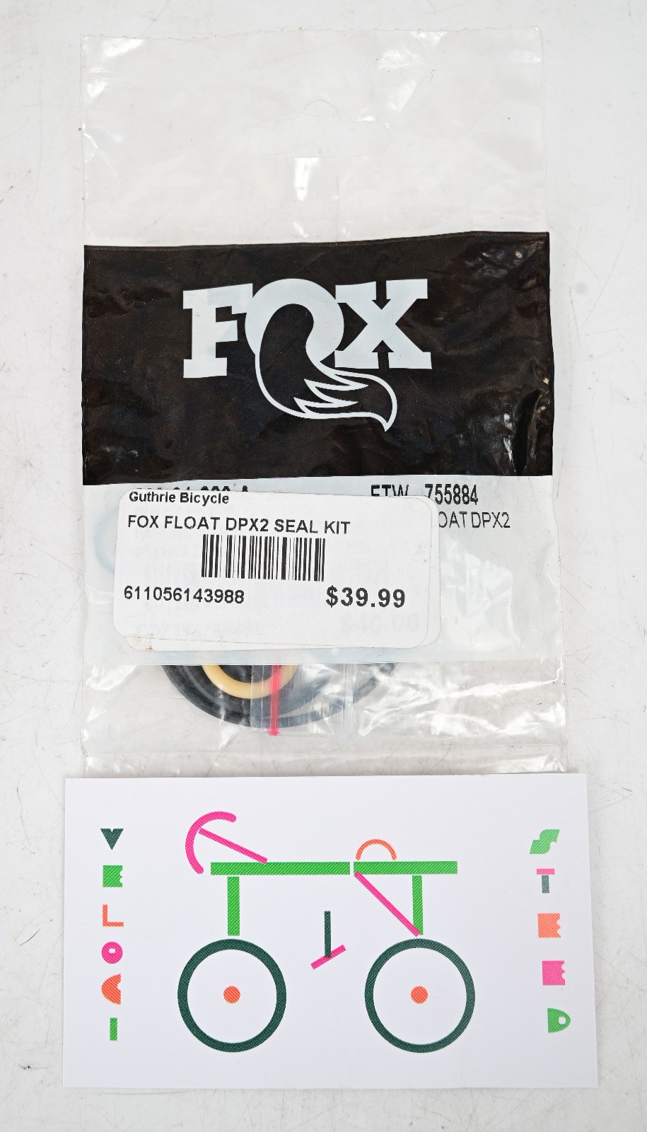 FOX Suspension Rebuild Seal Kit – FLOAT DPX2 Rear Shock Service Seals MTB Bike