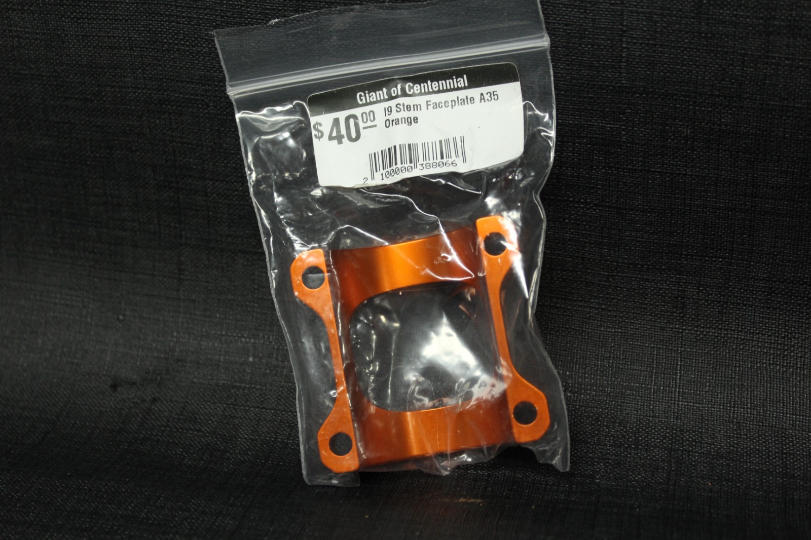 NEW INDUSTRY NINE i9 face plate for A35 Stem 31.8 mm ORANGE Mountain Bike MTB