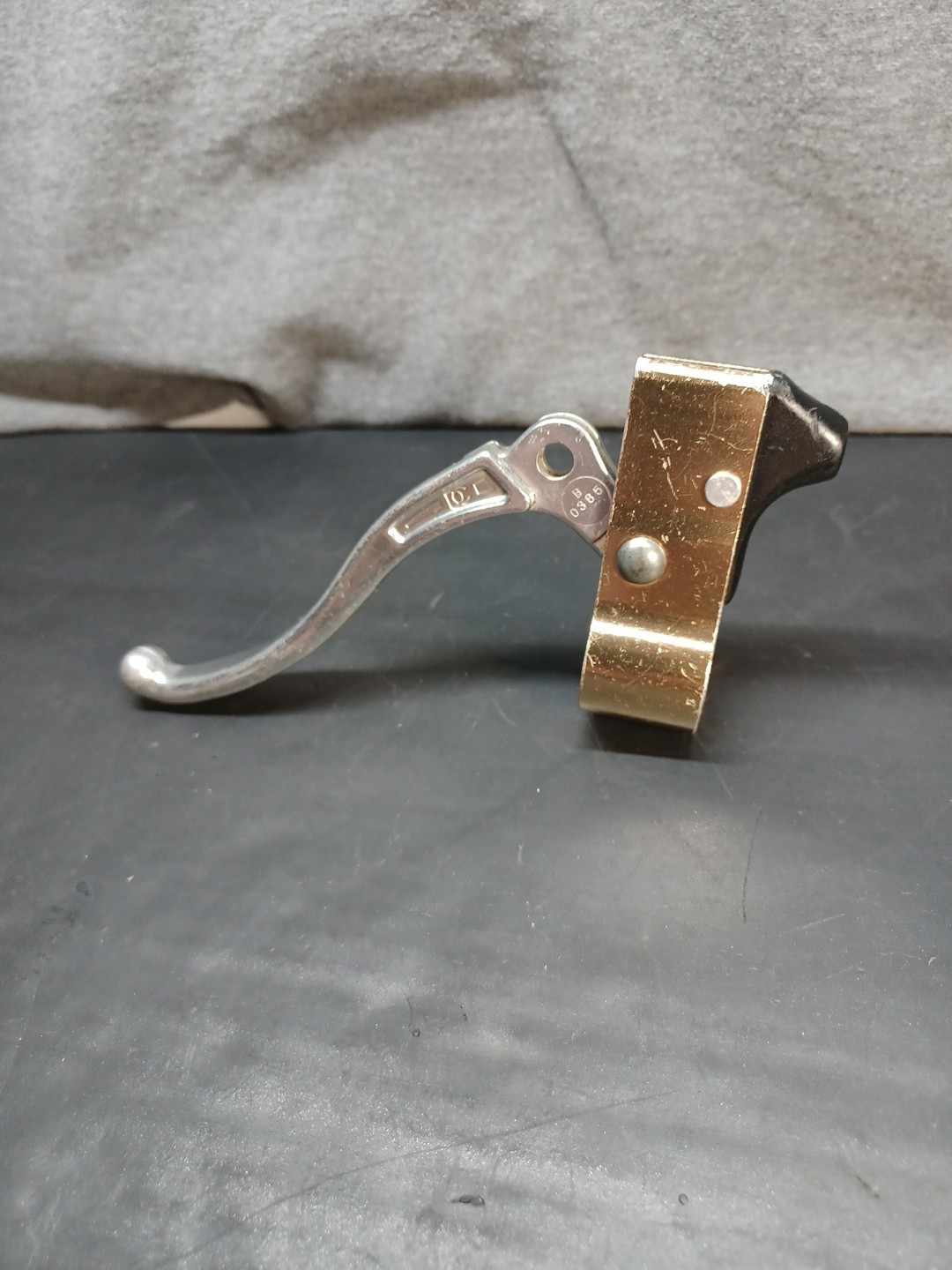 Dia-Compe 22.2mm B0385 Left Brake Lever Copper/Gold Old School BMX MTB 4 Finger