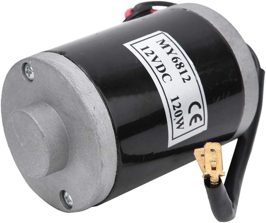 Tbest Brush Motor for Electric Scooter, 12V 120W high-Speed as picture shown