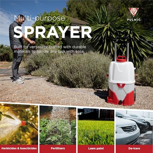 PULMIC Electric Sprayer Pegasus 35. 9.25-Gallon Cart 9 Gal Cart Sprayer
