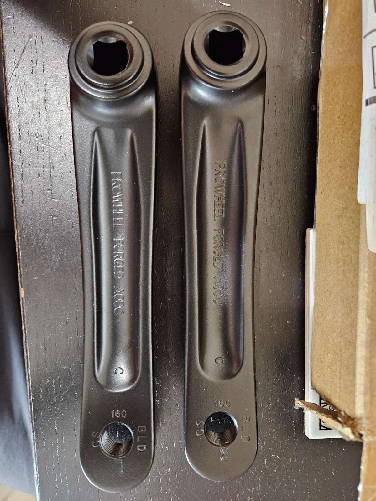 PROWHEEL Ebike Crank Arm Available in Square Hole, 160MM