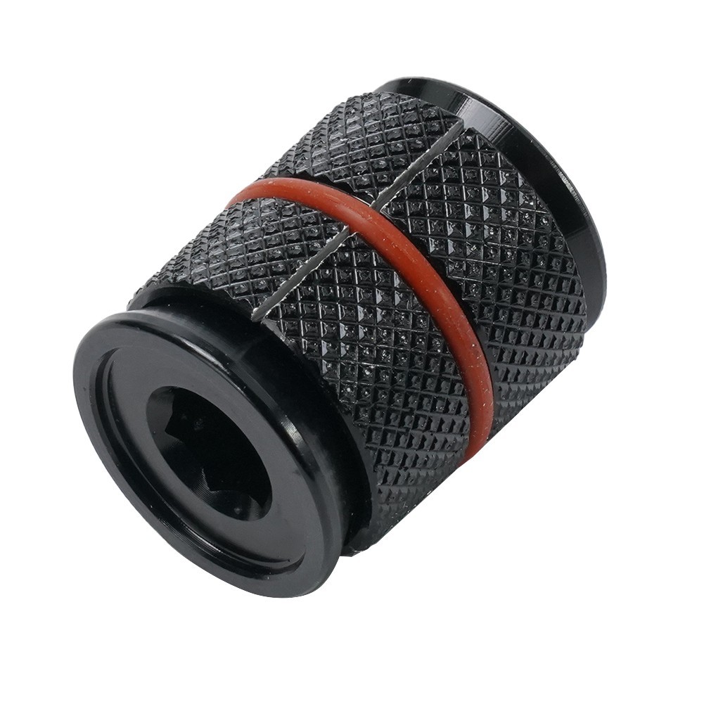 Bike Headset Fork Bowl Nut for 28 6mm Diameter Made from Strong Aluminum Alloy