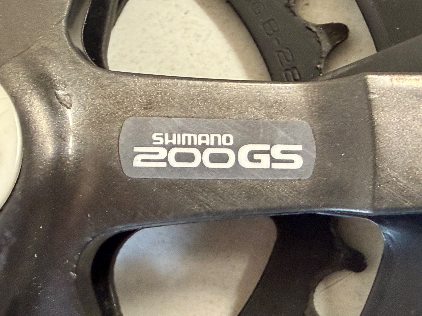 Shimano 170mm Crank Arms Crankset 200GS MTB Black Triple 48/38/28 Chainring