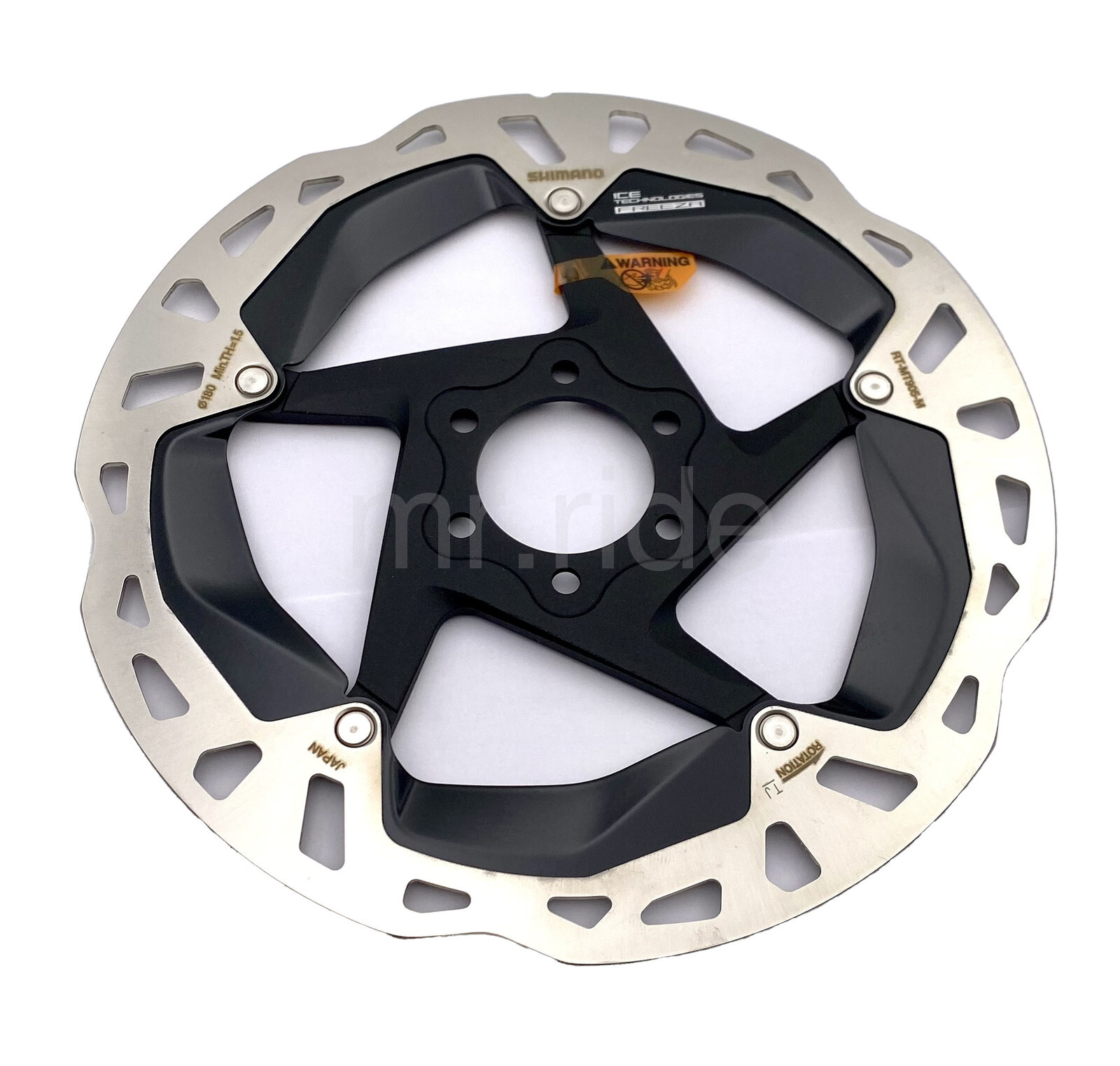 NEW Shimano RT-MT905 6-Bolt Bike Disc Brake Rotor 180mm, ICE TECH FREEZA