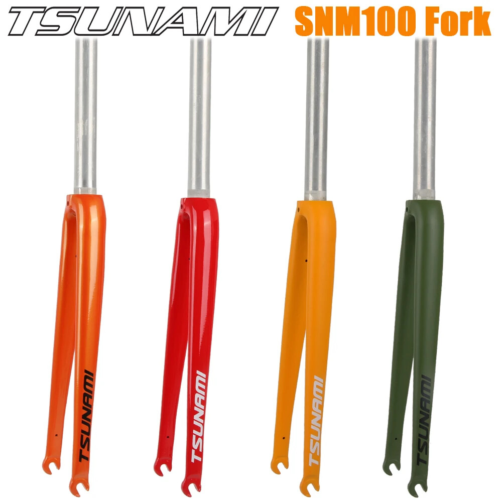 Road Bicycle Front Fork C-clip Brake 700*23/25C Bicycle Hard Fork Matte/Glossy