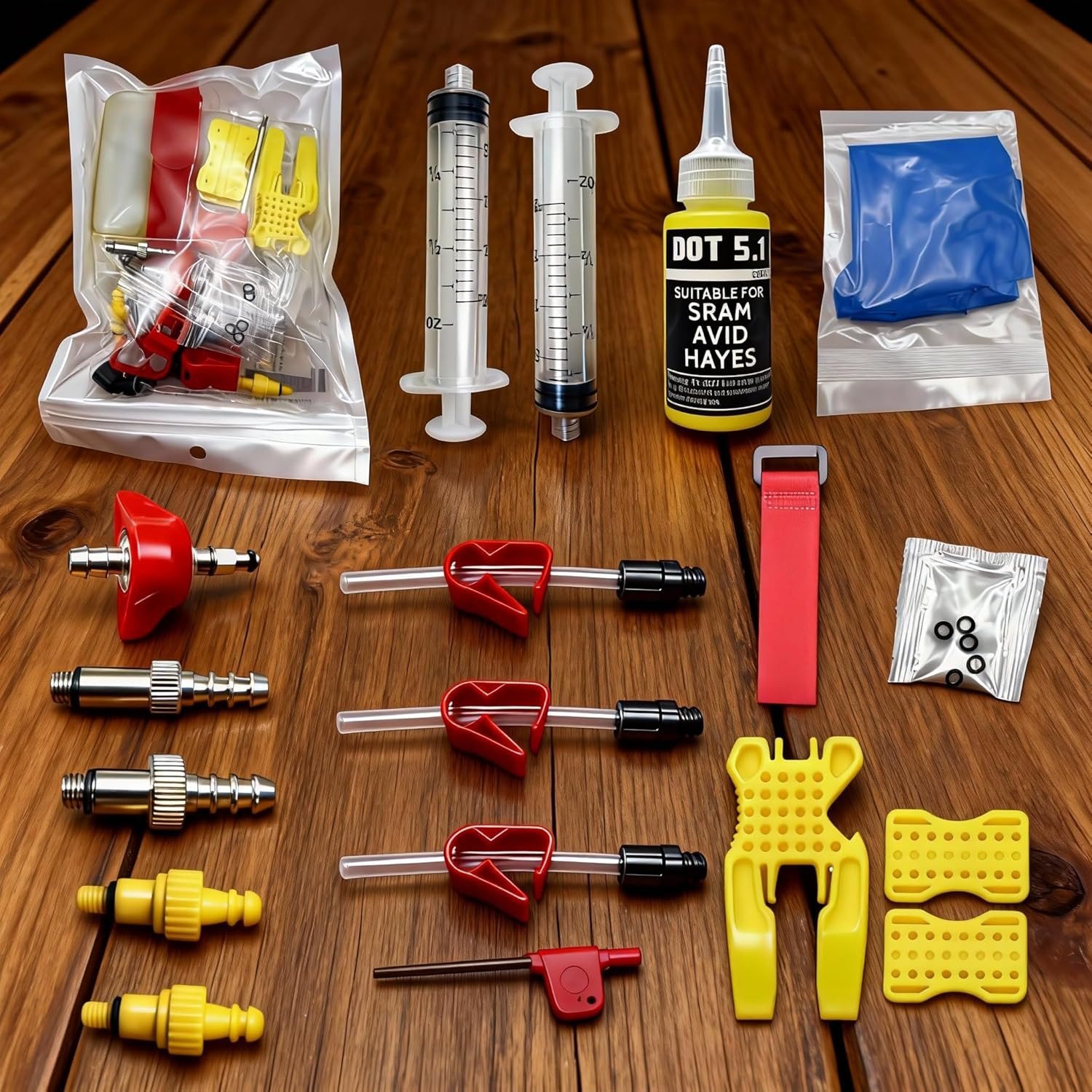 Avid Bike Brake Bleed Kit for All SRAM Series.Bicycle Hydraulic Brake Bleed Kit