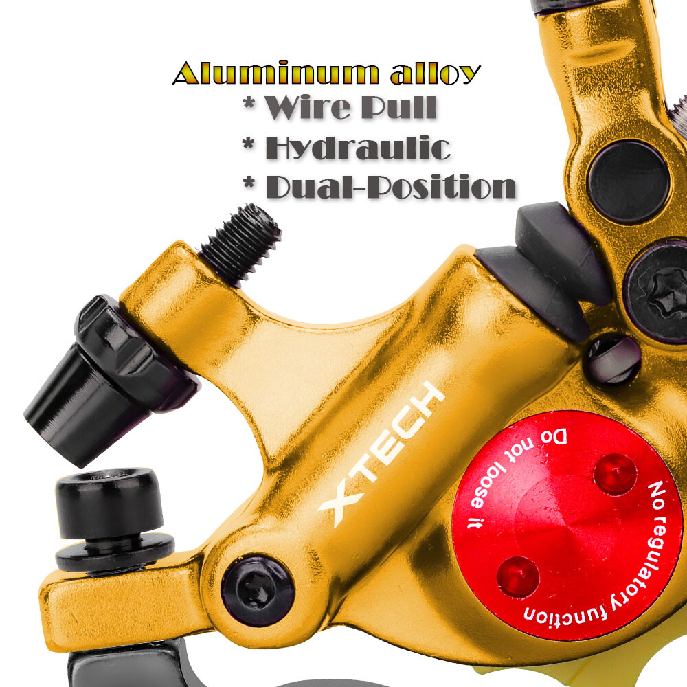 ZOOM XTECH HB100 MTB Line Pulling Hydraulic Disc Brake Calipers Front or Rear