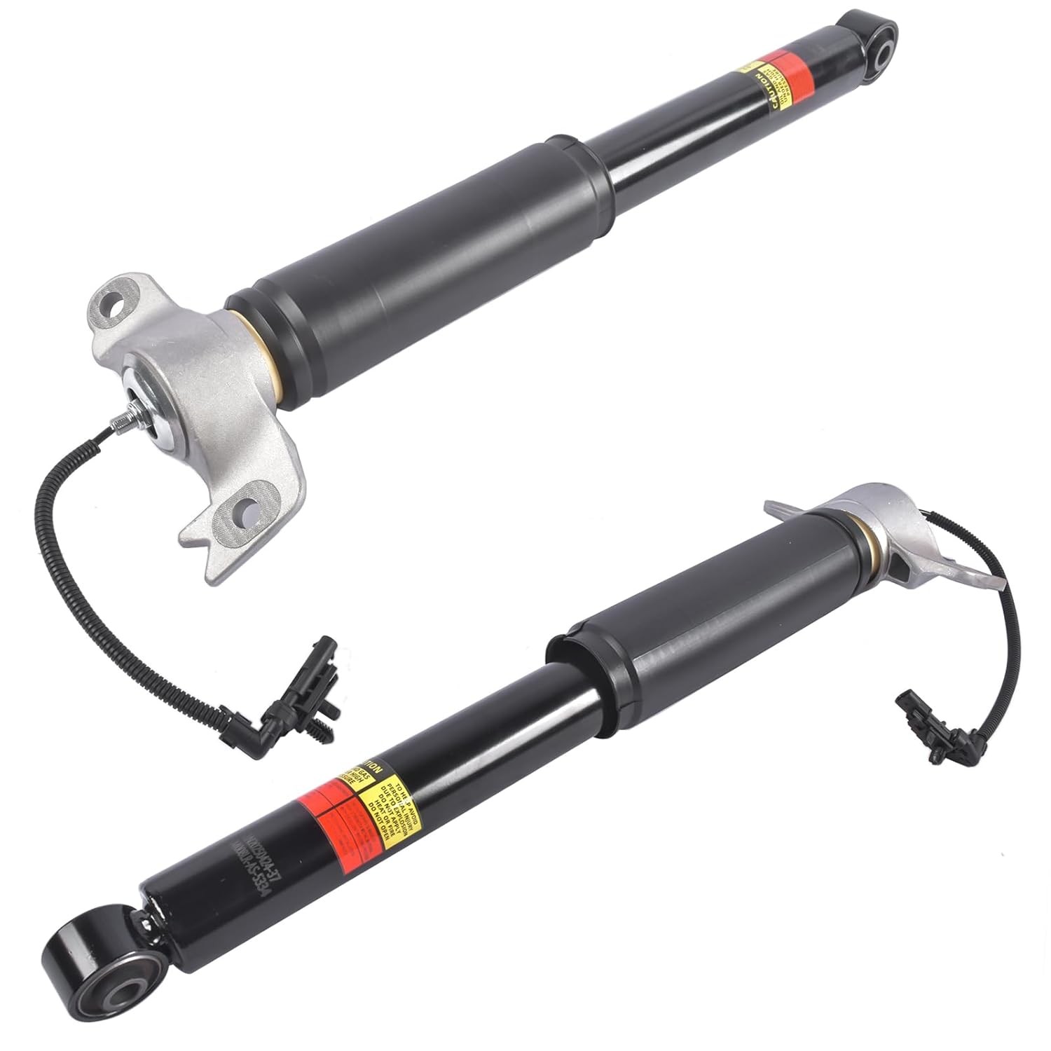 Rear Shock Absorbers Struts Pair w Upper Mount Electric Assembly Suspension