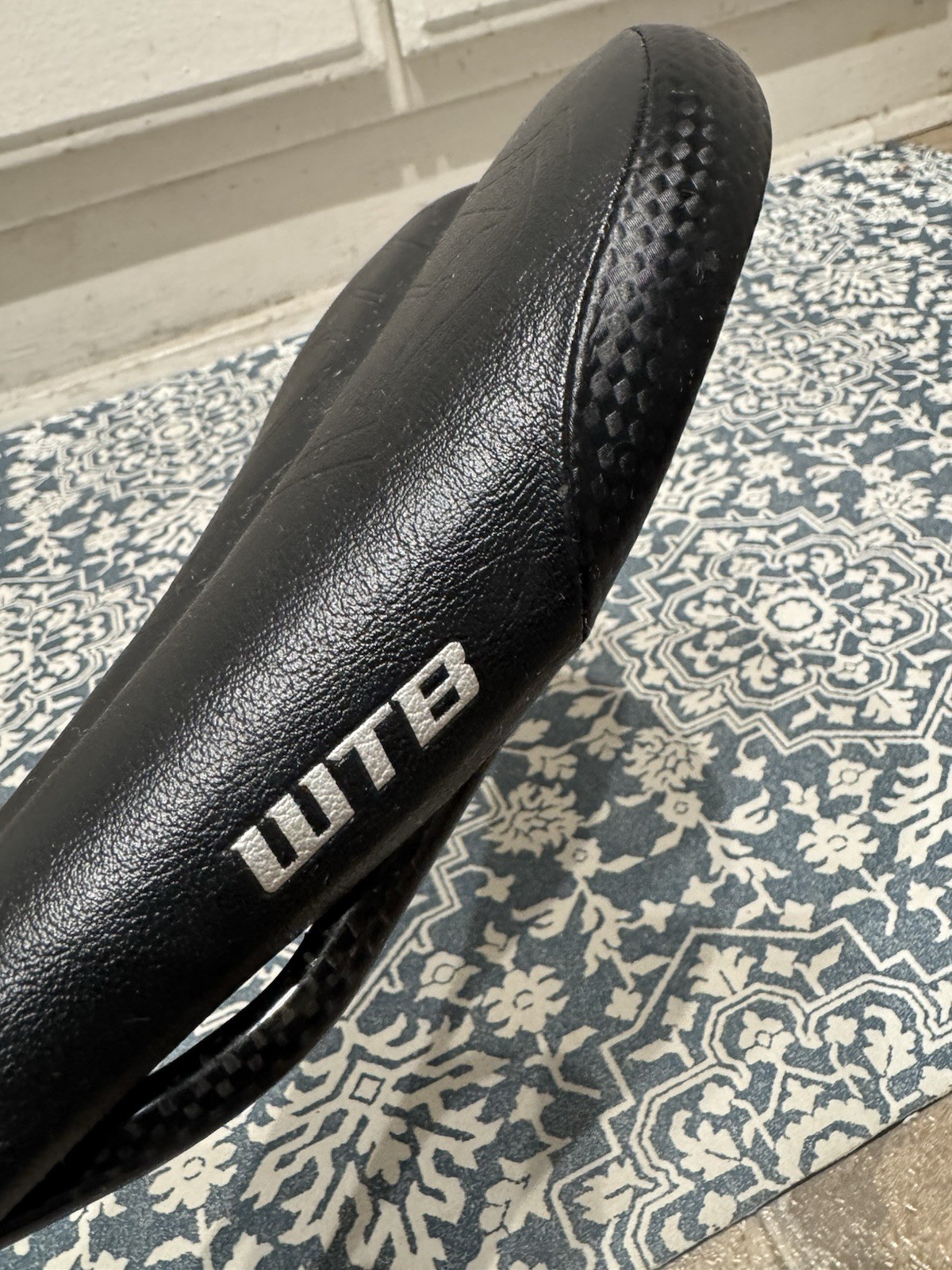 WTB Silverado Team Saddle Carbon Rails 133mm MTB Gravel Bike Seat