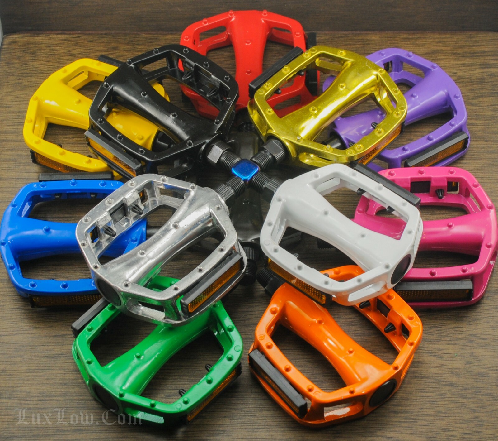Old School BMX Bike 9/16″ Platform PEDALS Fixed Gear Track MTB Cruiser Bicycle