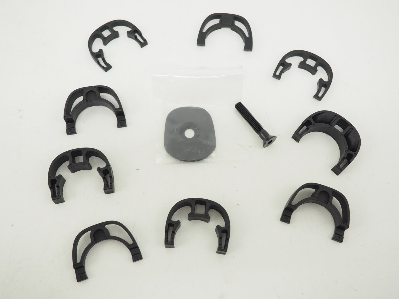 ENVE Aero Cockpit Spacer Set (10 Pieces Total) Black In-Route Cycling