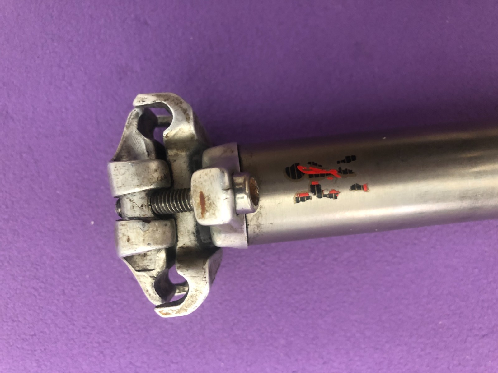 titanium bicycle seatpost 28.6mm x 330mm