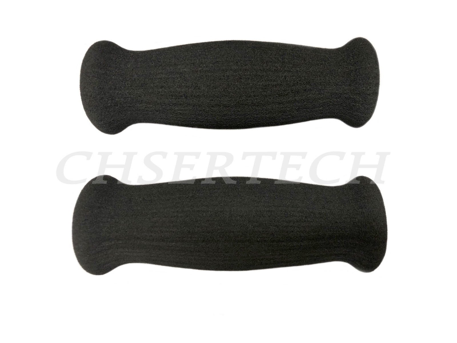 MTB City Fixie Bicycle Bike Thick Foam Grips 7/8″ 125mm Black 1 Pair