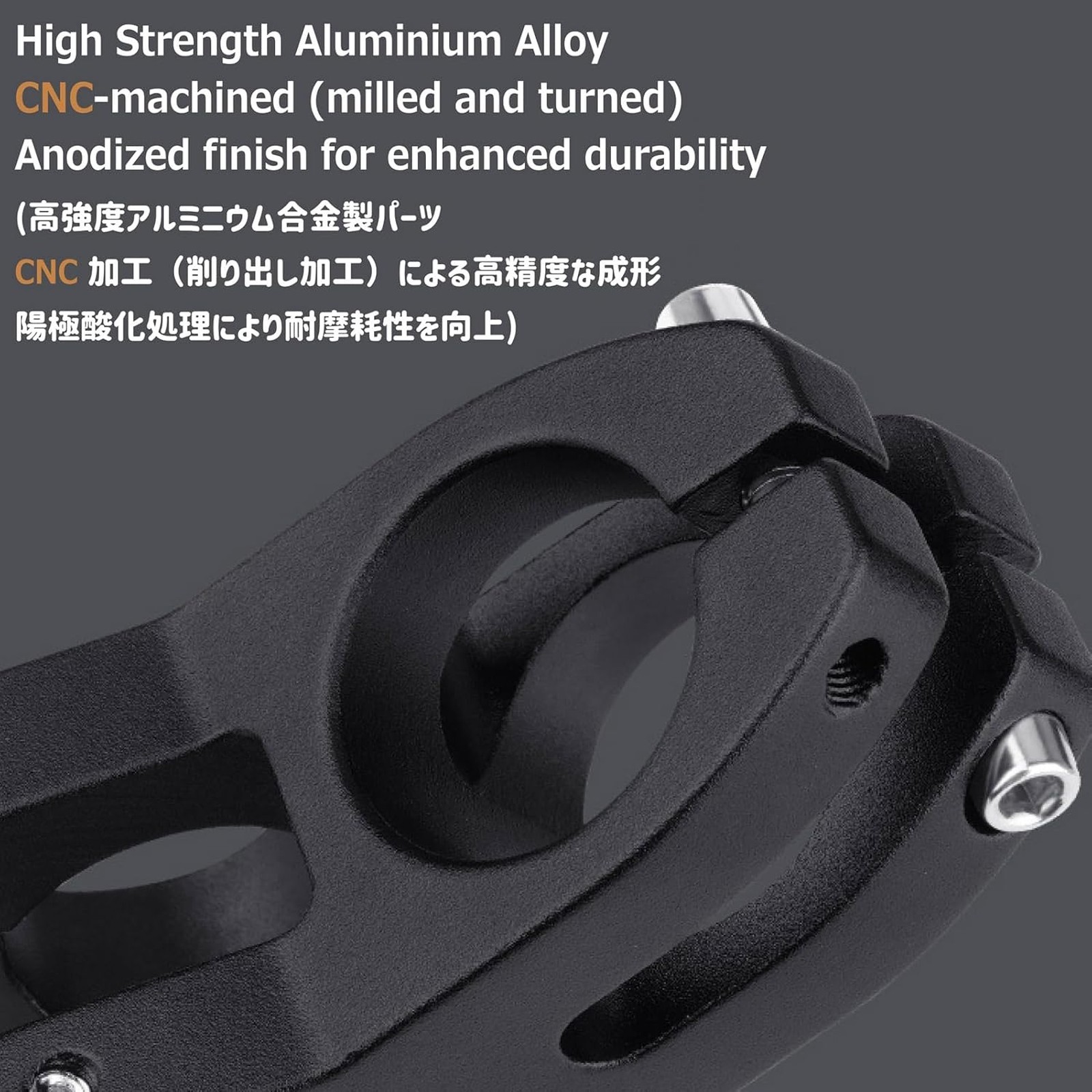 31.8mm Bike Stem 45mm 60mm 70mm 80mm 90mm 100mm 110mm 120mm Aluminium Alloy