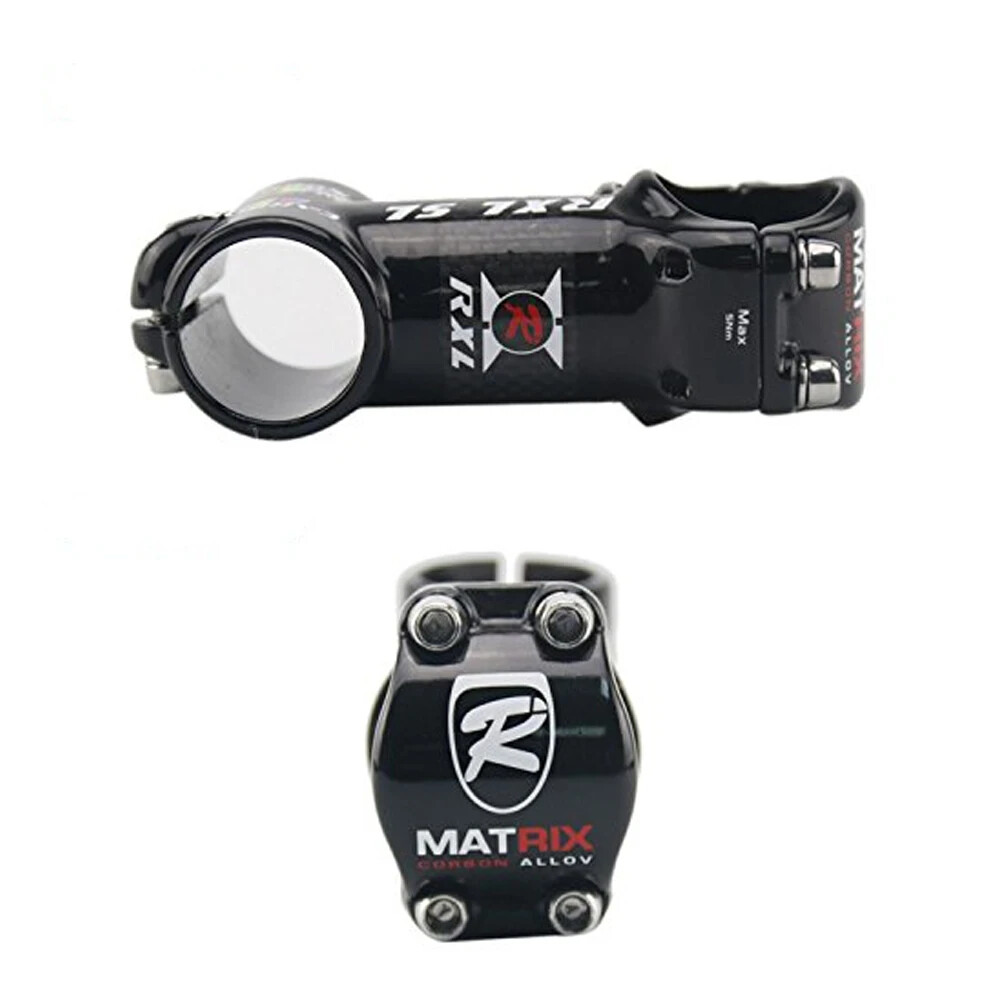 Carbon MTB Bicycle Handlebar Stem 6 Degree 31.8mm 60-120mm Road Bike Stem