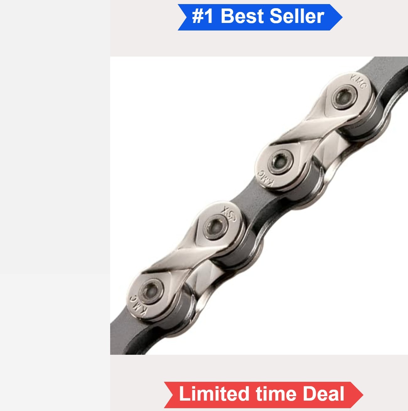 Bike Chain 8 Speed 116 Link 1/2 x 11/128 Silver Grey For MTB Road Shifting