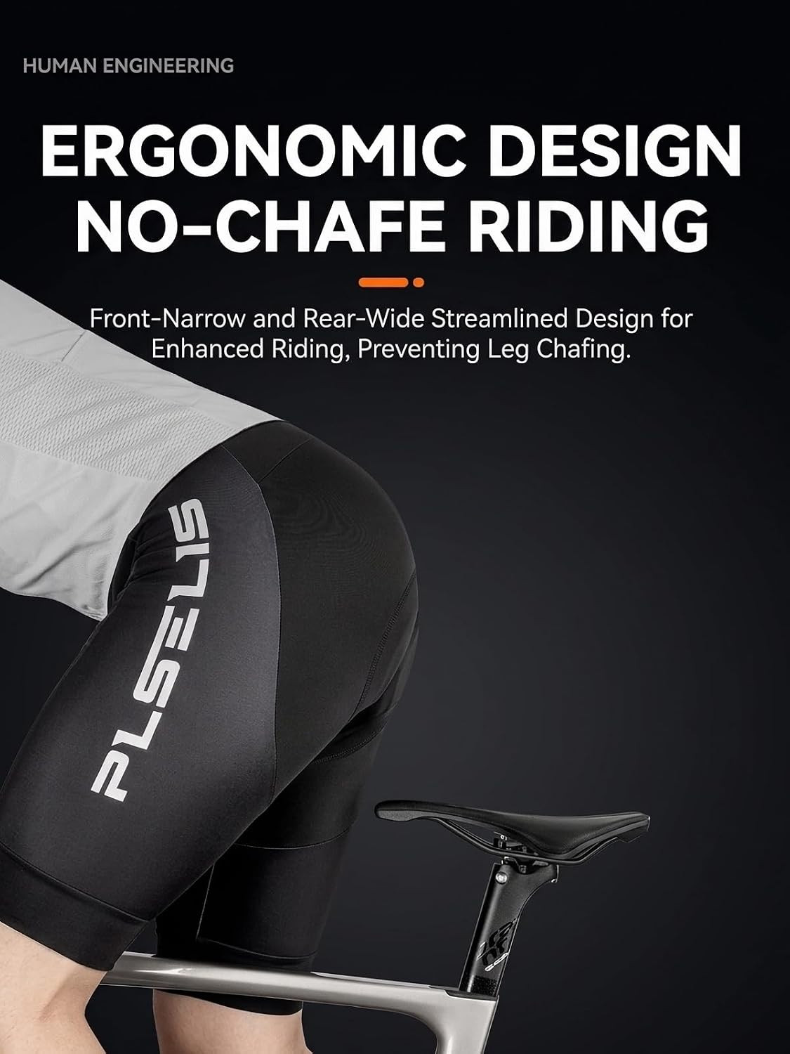 Bike Saddle EVA Memory Foam Bicycle Seat Wide Soft Comfortable Waterproof Men