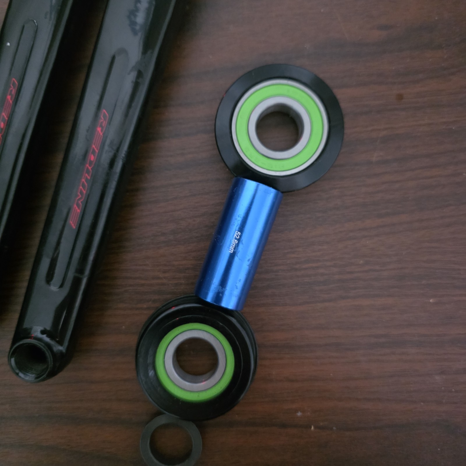 Redline Flight 402 Cranks – Black 180mm