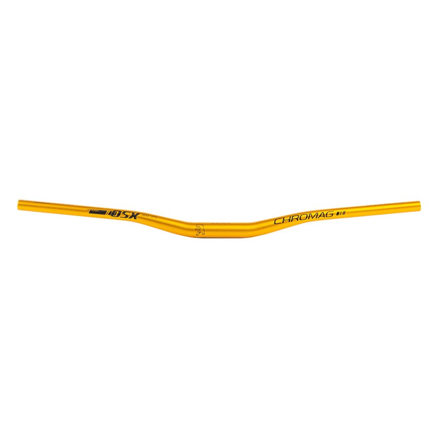 Chromag OSX 31.8mm Aluminum MTB Handlebar – 25mm Rise, Gold, Wide Performance