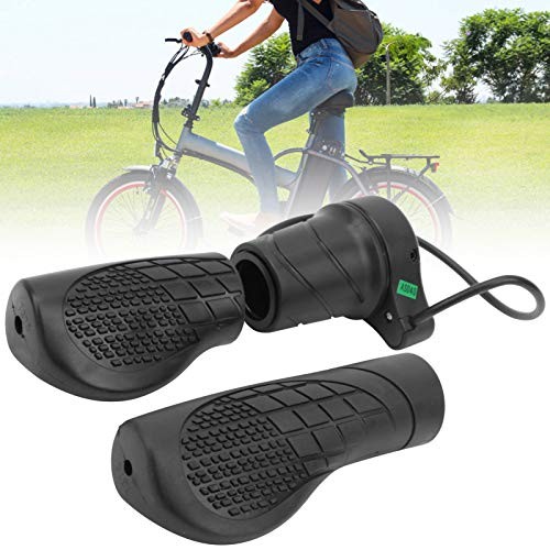 Electric Bike Throttle, Waterproof Half-Twist Non-Slip Grip Throttle Handle