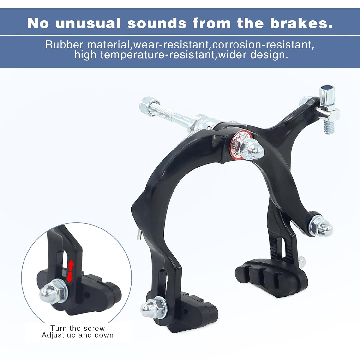 Front Rear C Brake Caliper Set Aluminium Rim Brake Bike Brake Calipers
