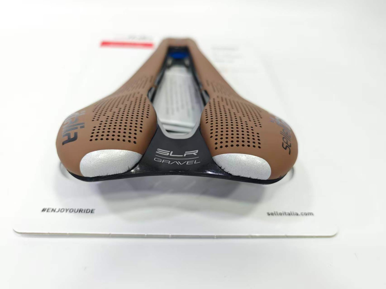 Selle Italia SLR Boost Gravel Ti316 Superflow S3 (130x248mm) Saddle (Brown)