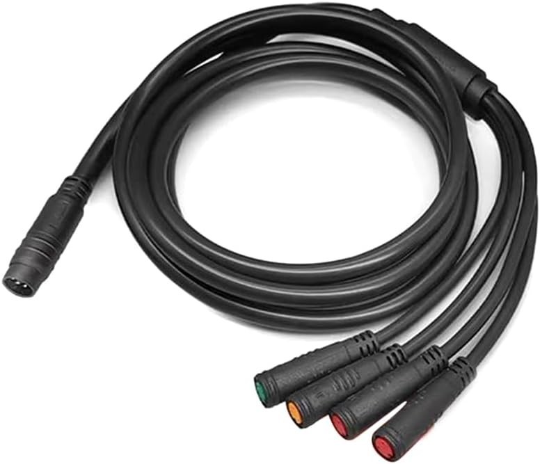 1T4 Waterproof Electric Bike Extension Cable 105cm – Enhance E-bike Connections