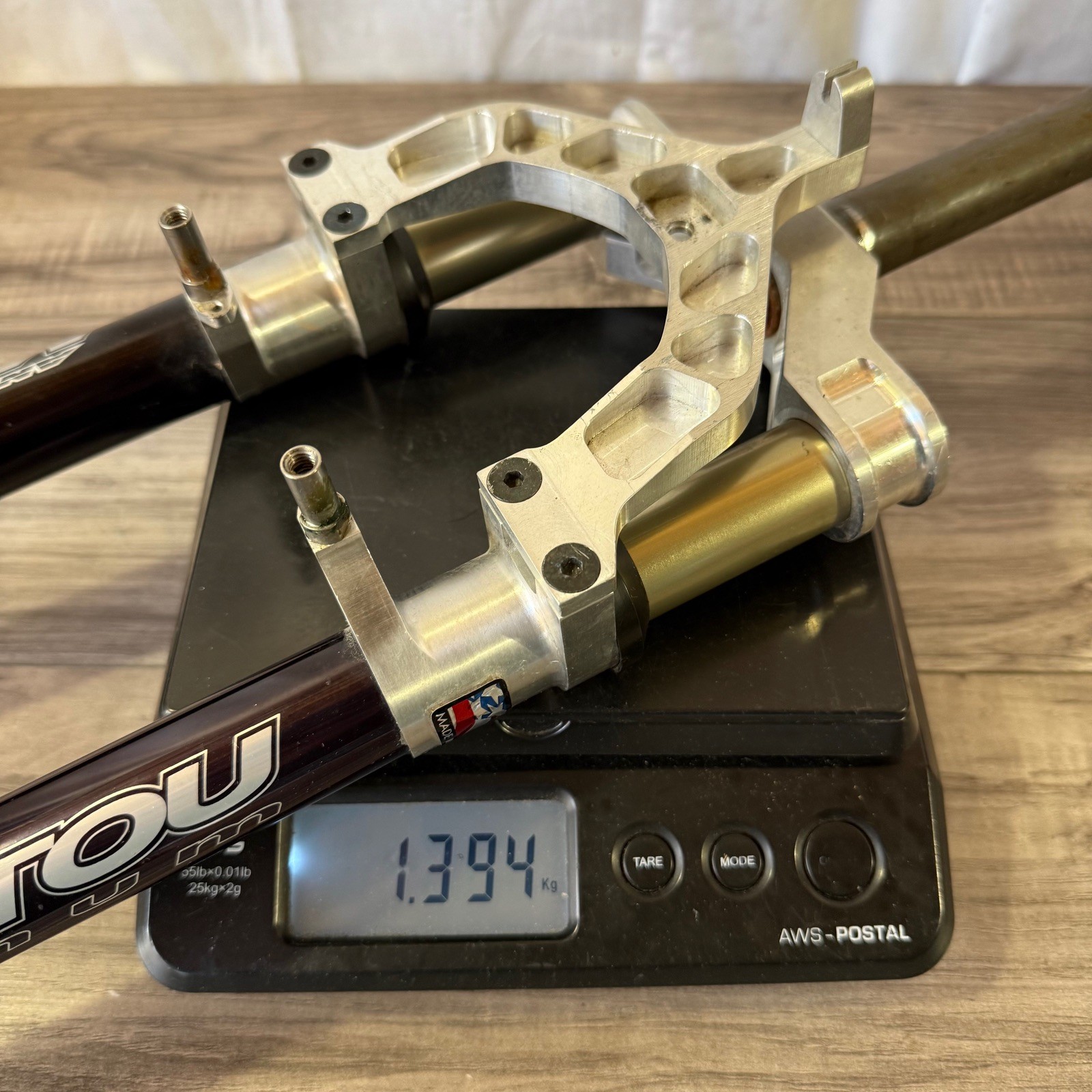 Vintage Answer Manitou Magnum 1-Inch Threadless Fork 155 Steerer Needs Elastomer